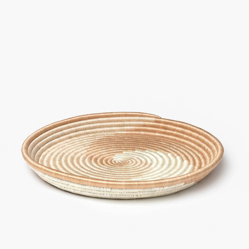 Zera Woven Bowls: Indigo & Tea / Medium