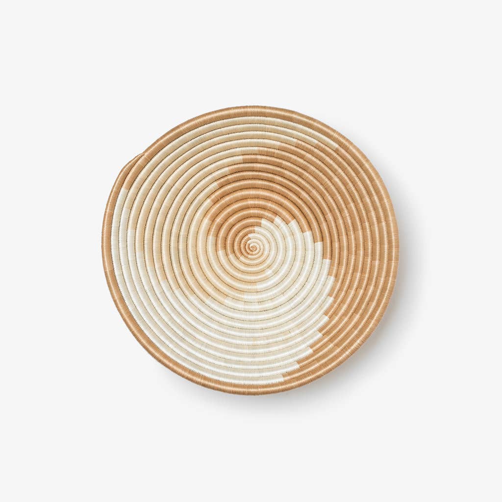 Zera Woven Bowls: Indigo & Tea / Medium