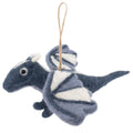 Flying Dragon Ornament: Gray