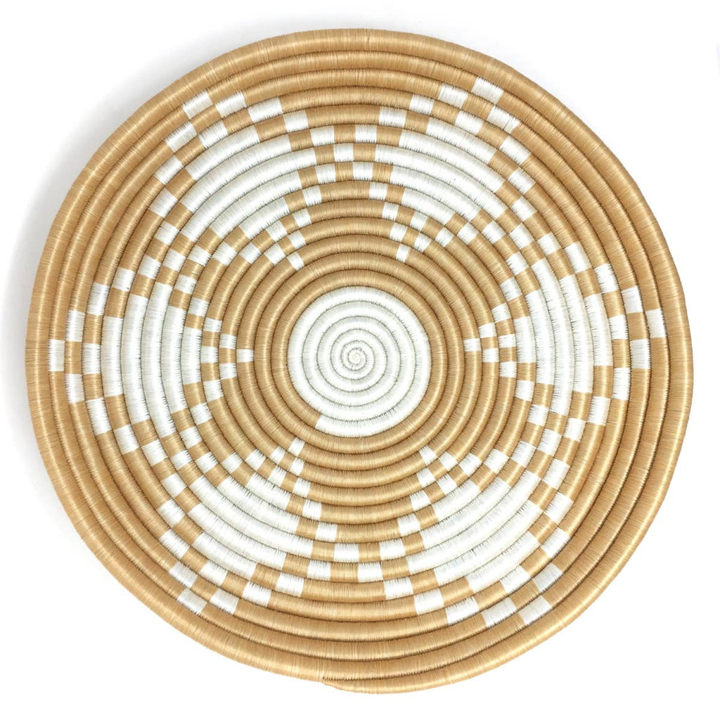 Neri Woven Bowls: White & Tea / Small Bowl