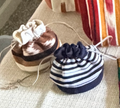 Tiny woven pouch