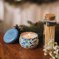 Mint Myrrh Holiday Love Heals Mini Candle