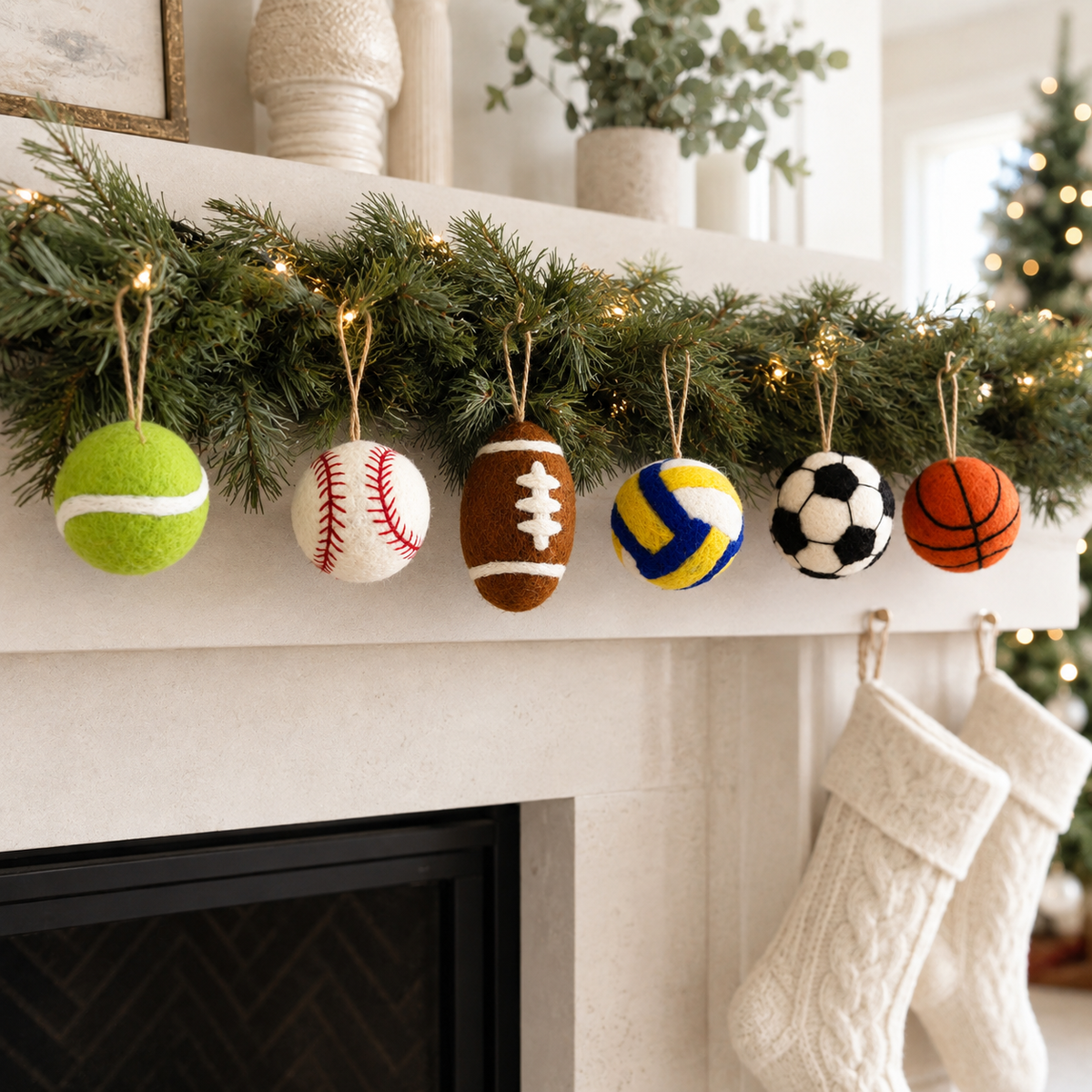 Sports Balls Ornaments