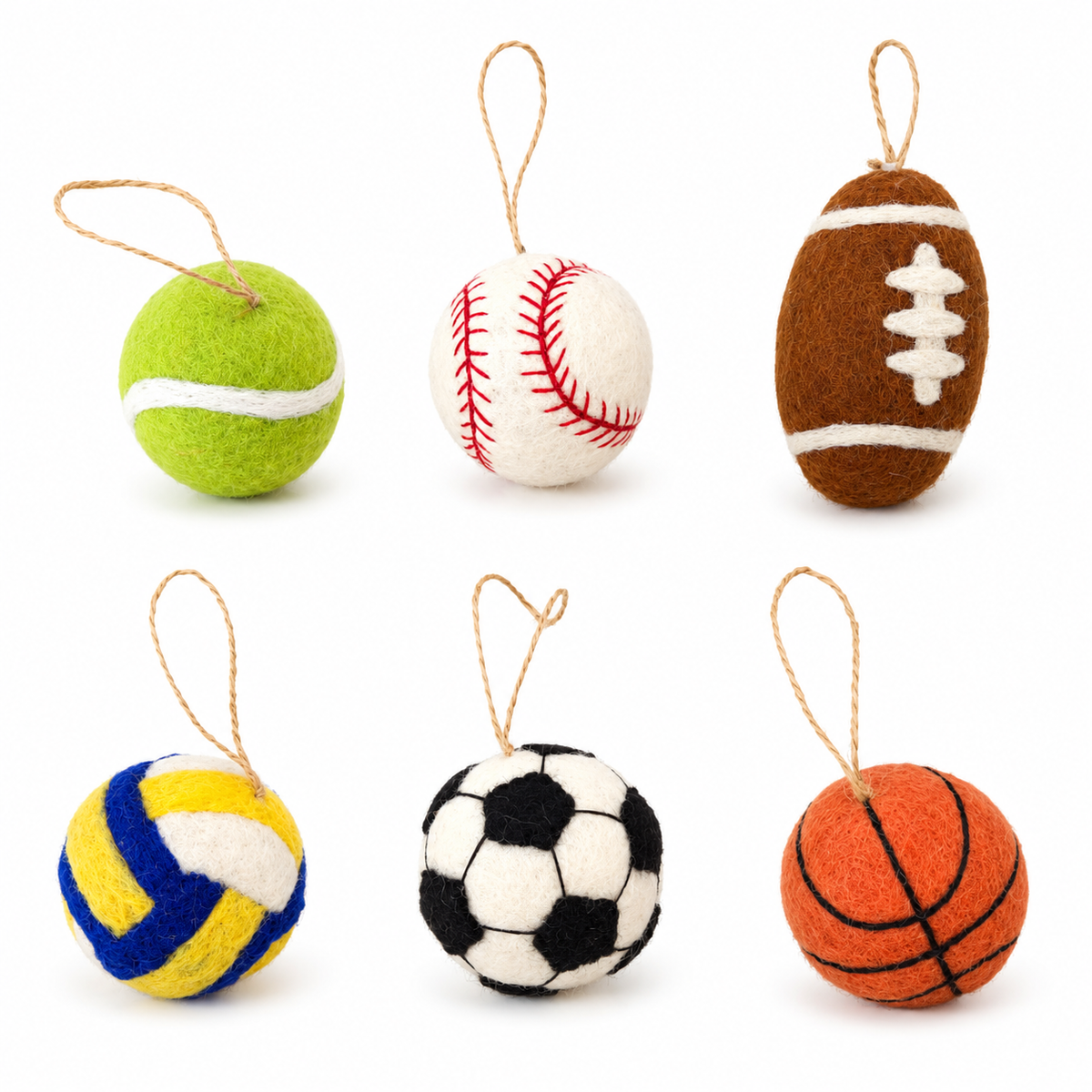 Sports Balls Ornaments