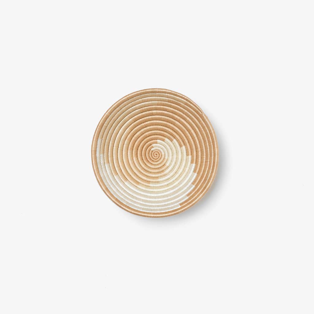 Zera Woven Bowls: Indigo & Tea / Medium