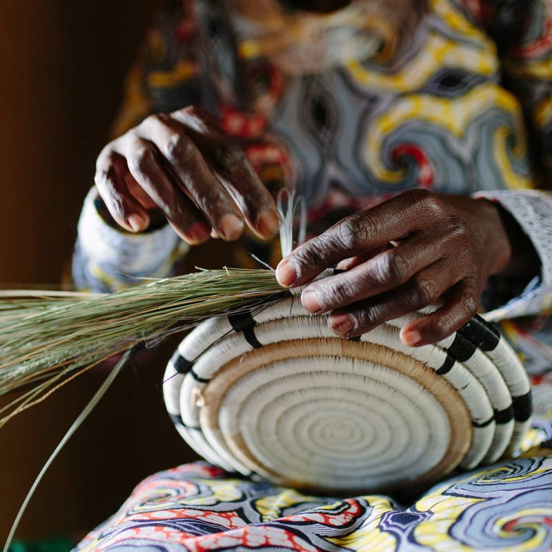 Boutique Diversiform Woven Bowls: Medium